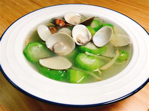 絲瓜 蛤蜊 湯